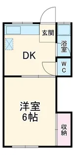 いとう荘【1階】の間取り