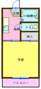 立花アパート【2階】の間取り
