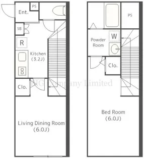 1LDKの間取り画像