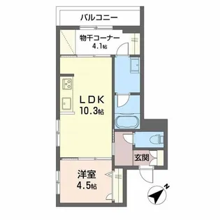 Shamaison mauvein【2階】の間取り