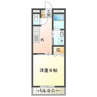 日伯産業【2階】の間取り