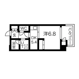 リーブル25【7階】の間取り