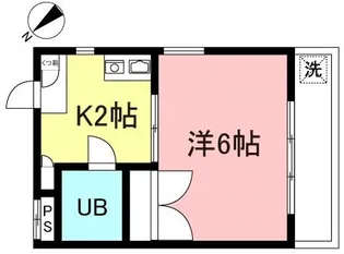 東京都立川市錦町1【マンション】の間取り