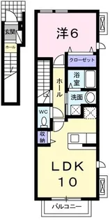 シェル・エトワレ【2階】の間取り