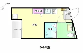 リヴェール弐番館【3階】の間取り