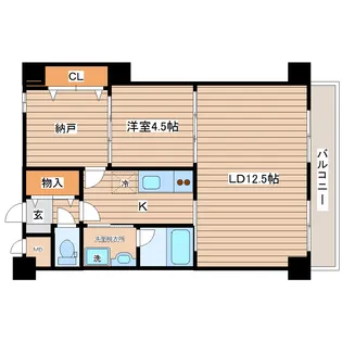 ル・セザンヌ【3階】の間取り