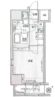 東京都台東区蔵前3【マンション】の間取り