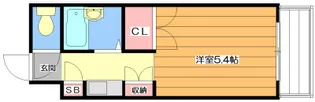 横山第1マンション【1階】の間取り