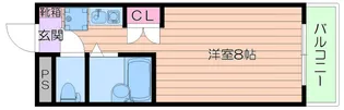 ロイヤル壱番館【1階】の間取り