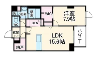 L’Allure(ラリュール)【6階】の間取り