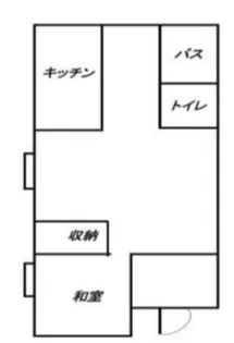 シャルム林間【1階】の間取り