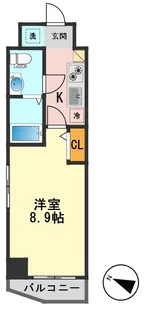 東京都葛飾区亀有5【マンション】の間取り