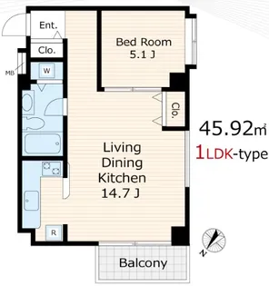 ファーストアパートメンツ三田【3階】の間取り