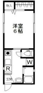 谷口ハイム【2階】の間取り