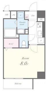 東京都台東区蔵前2【マンション】の間取り