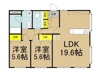 エスポワール【3階】の間取り