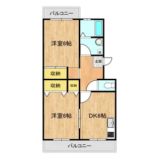東京都三鷹市下連雀8【マンション】の間取り