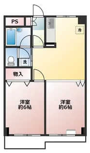 イーストヒルズ高井戸【6階】の間取り