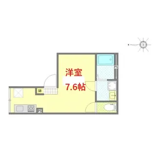 アピチェ大森【1階】の間取り