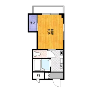 東京都江戸川区一之江3【マンション】の間取り