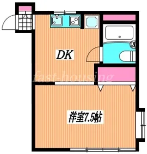 シャトレ杉本【2階】の間取り