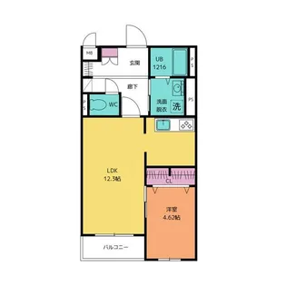 SK Residence Nagoya【3階】の間取り