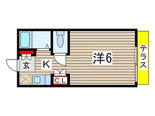 ベル・サボワール【2階】の間取り