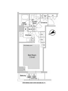 コンフォリア日本橋人形町イースト【3階】の間取り