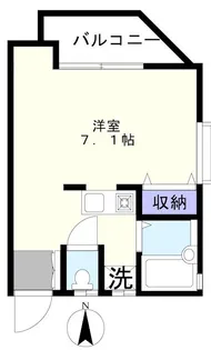 東京都練馬区春日町2【アパート】の間取り