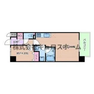 大阪府大阪市生野区新今里1【マンション】の間取り
