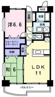 神奈川県横浜市戸塚区上品濃【マンション】の間取り