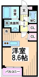 神奈川県川崎市多摩区堰3【アパート】の間取り