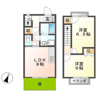 リジェール・Y【1階】の間取り