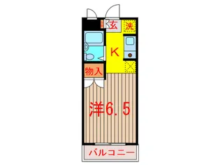 アルカサール西台【1階】の間取り