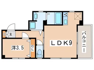 Kou Sen Bld.【4階】の間取り