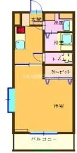 エスプリ【3階】の間取り