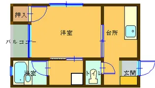 上光(うえみつ)マンション【3階】の間取り