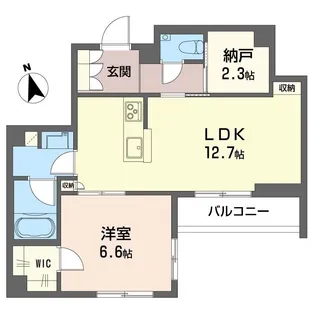 ピン シャン【2階】の間取り