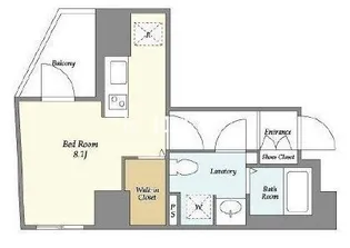 ピュアレジデンス小石川【4階】の間取り