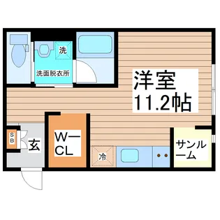 villa長町南【1階】の間取り