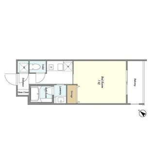 ガーデン西荻窪【1階】の間取り