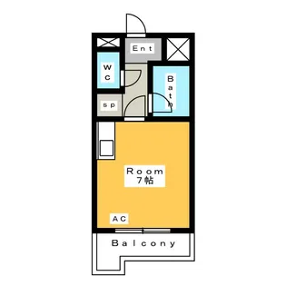 リバブルヒル福釜I【3階】の間取り