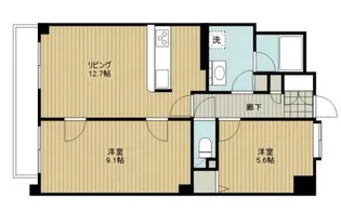 ブライトンコート【2階】の間取り