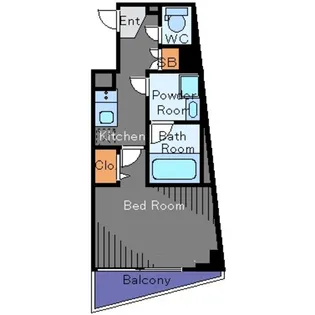 メインステージ不動前II【1階】の間取り