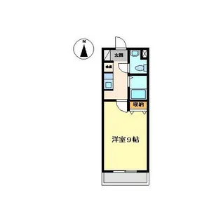 ヘプタハウス【2階】の間取り