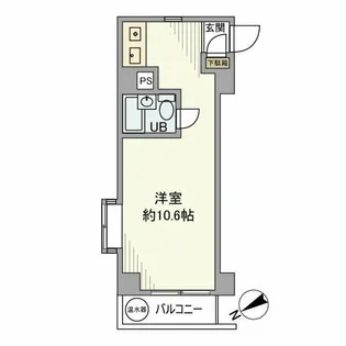 プロスペアー荻窪【3階】の間取り