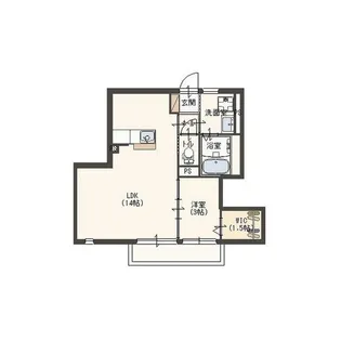 キラテックF12【3階】の間取り