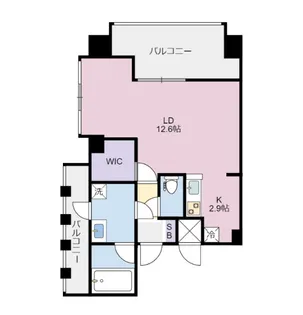 グランコート常三島【3階】の間取り