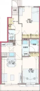 キーファー吉祥寺【1階】の間取り