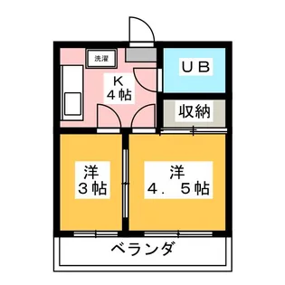 ル・グラン川越【5階】の間取り